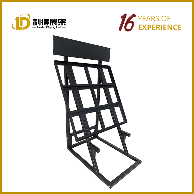 Rack de exibição de ardósia estável de exibição vertical de alta qualidade